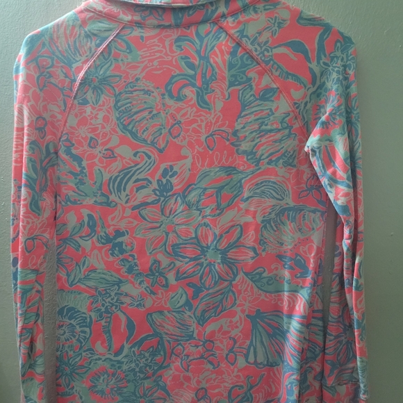 Lilly Pulitzer | Popover in Pink Sun Ray - Picture 2 of 2